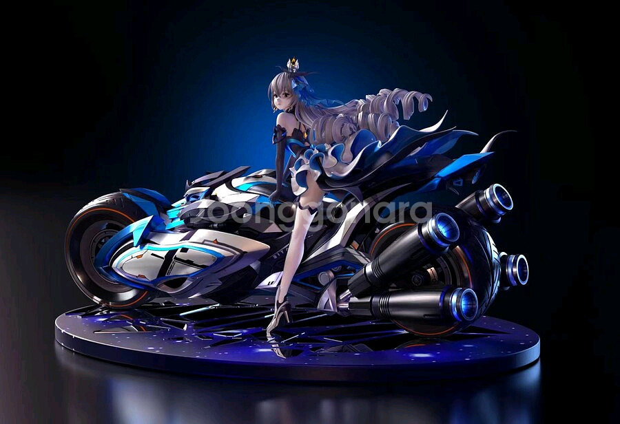 loulan 붕괴 스타레일 부릉냐 브로냐 1/6 레진 피규어 팝니다--0