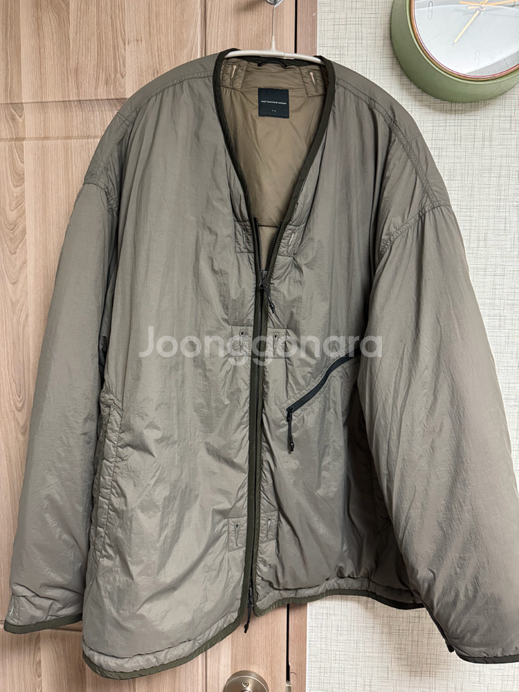 모이프 라이너자켓 라이트올리브색상 M사이즈(100)--0