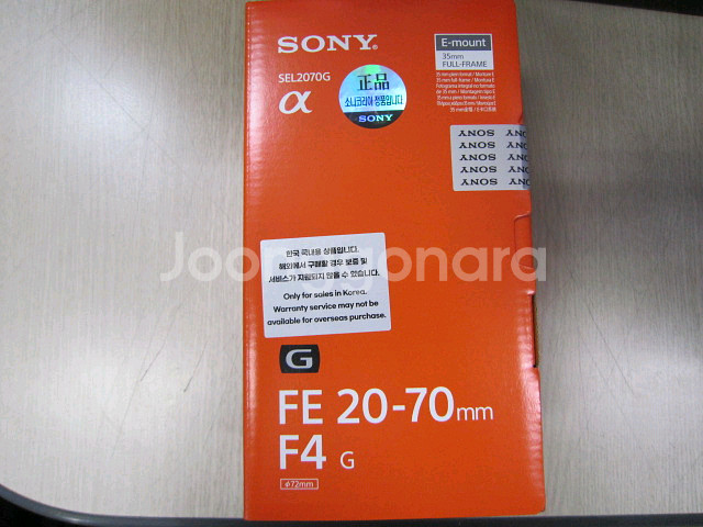 소니28-70GM (소니2870GM) 소니85GM2 소니20-70G 소니2070G 소니SELP16-35G 미개봉--2