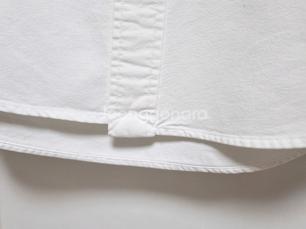 남성 폴로 화이트 흰색 옥스퍼드 멀티포니 긴팔 남방 셔츠 옥스포드--2