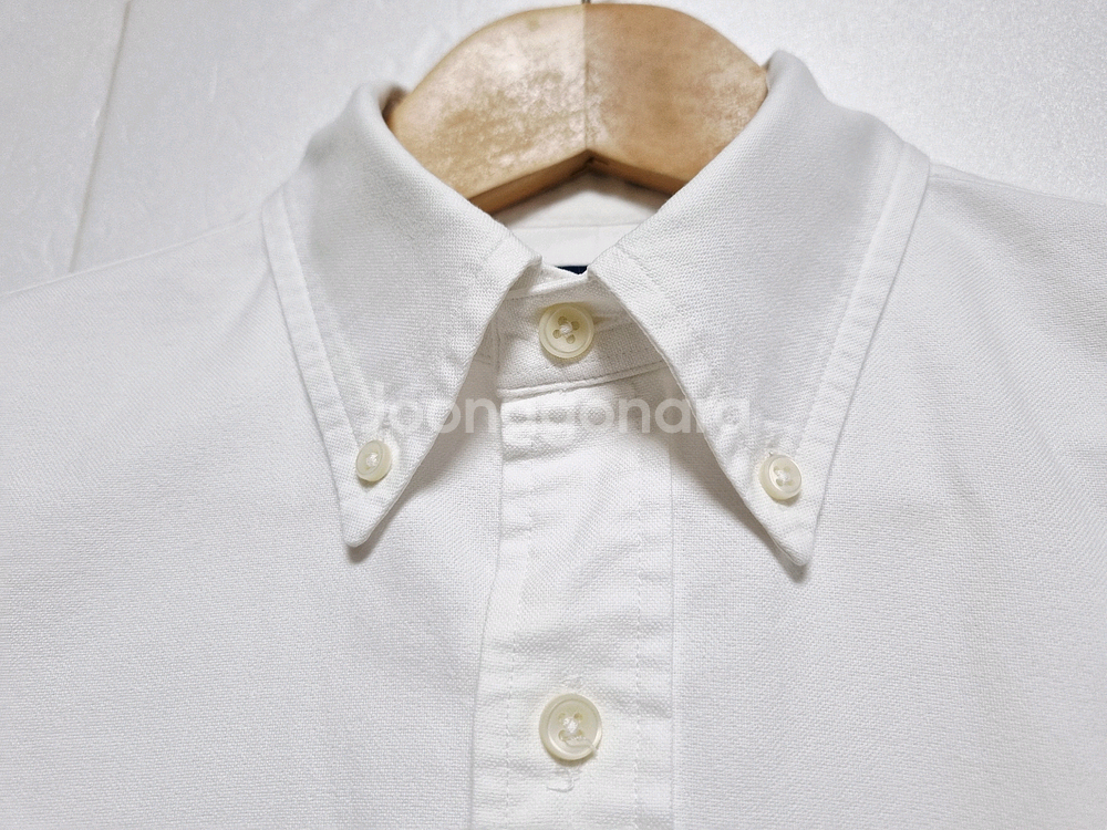 남성 폴로 화이트 흰색 옥스퍼드 멀티포니 긴팔 남방 셔츠 옥스포드--6