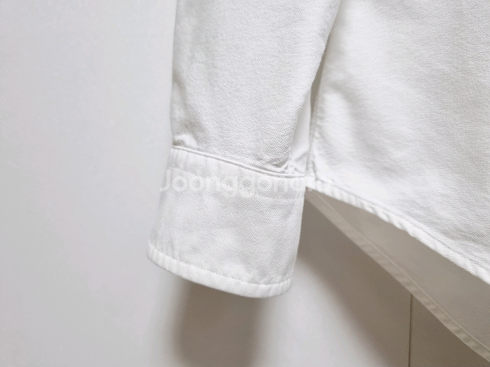 남성 폴로 화이트 흰색 옥스퍼드 멀티포니 긴팔 남방 셔츠 옥스포드--7