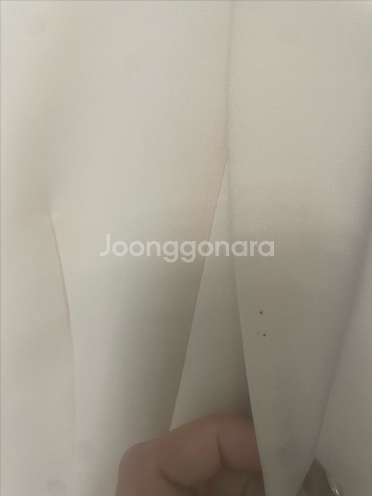 온앤온 라이트 베이지 자켓 66사이즈 롱자켓--3