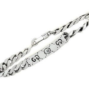 구찌 악세사리 고스트 해골 팔찌 22호 남자 실버 팔찌