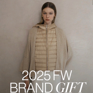 25 더캐시미어 후드 패딩 가디건 사은품새상품 타임 랑방