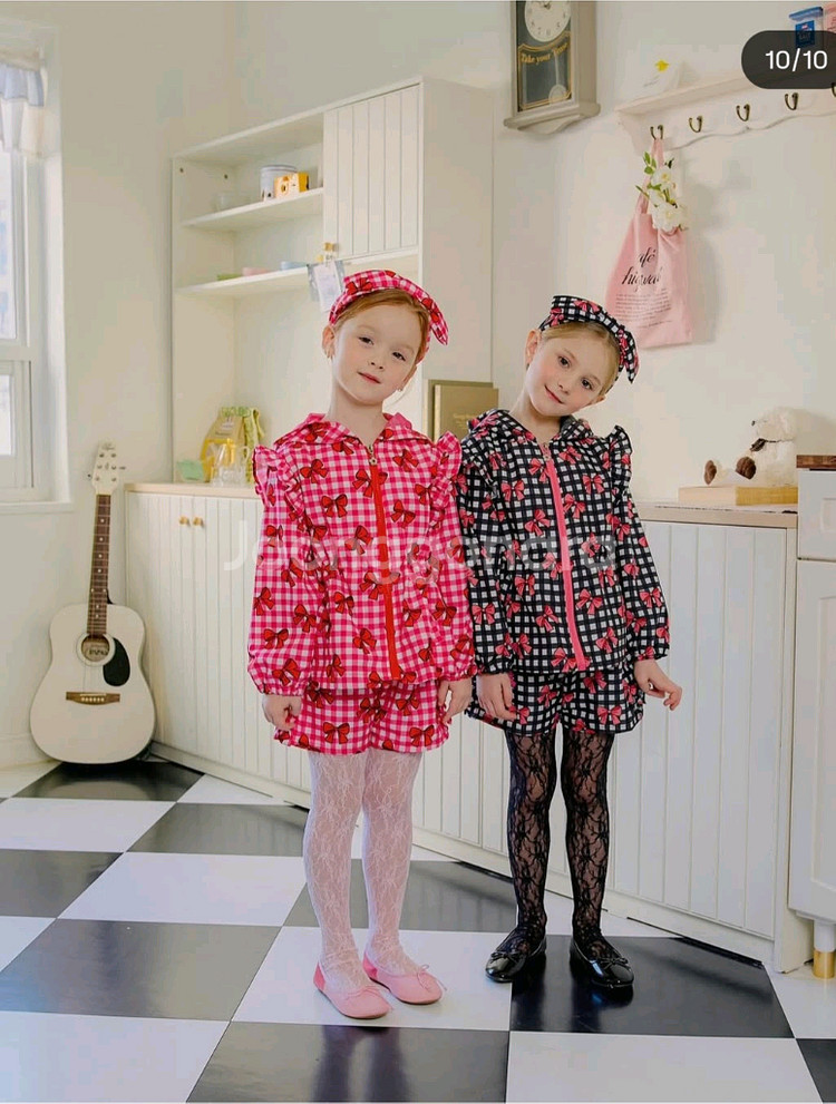 에이리틀 리본상하 세트L--0