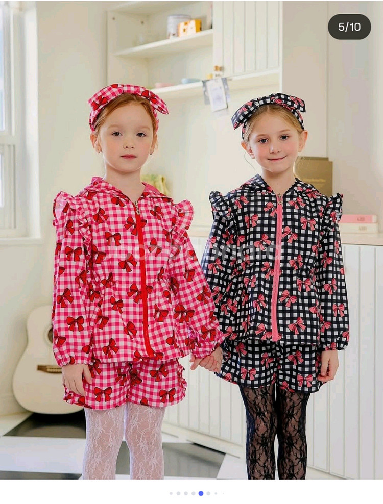 에이리틀 리본상하 세트L--4