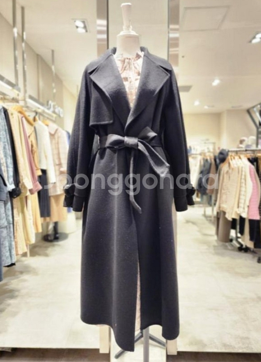 온앤온 on&on 핸드메이드 코트 55 사이즈 정품--0