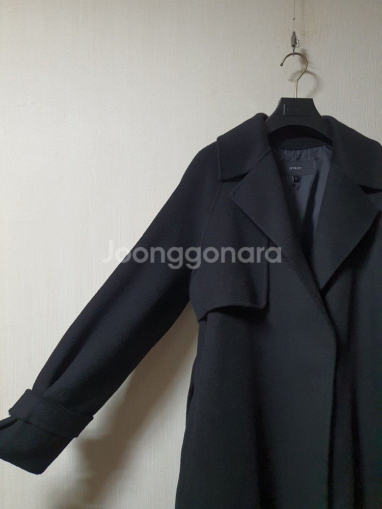 온앤온 on&on 핸드메이드 코트 55 사이즈 정품--4