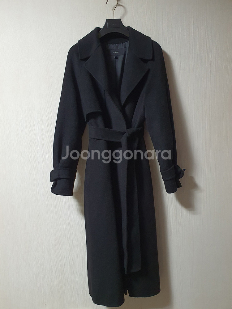 온앤온 on&on 핸드메이드 코트 55 사이즈 정품--2