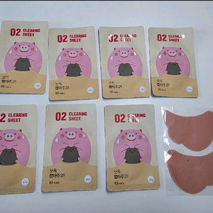 미팩토리 3단 돼지코팩 7개 (새상품)