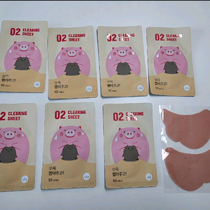 미팩토리 3단 돼지코팩 7개 (새상품)