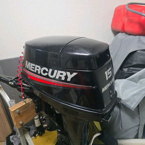 메르큐리 15마력 선외기 엔진 이미지
