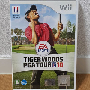닌텐도위 wii 타이거우즈 PGA 투어 10