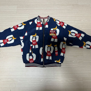 리미떼두두 북극곰 리버서블 점퍼 L