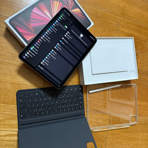 아이패드 프로 11인치 m1 128 +셀룰러 스그 풀박