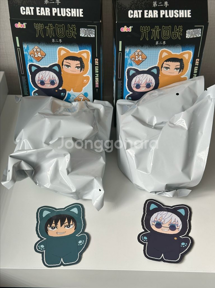 주술회전 캣이어 주부부 미개봉 고죠 사토루 토우지 피규어 일괄--0