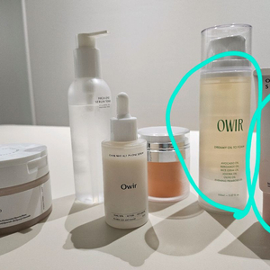 오워르 글로우 선크림 & 오일투폼