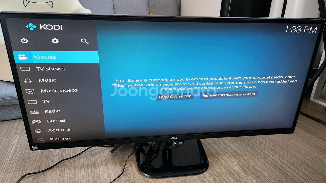 LG 울트라와이드 모니터 34인치--0