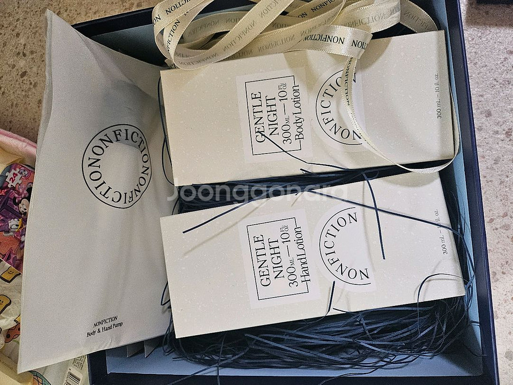 논픽션 젠틀나잇 바디&핸드 로션 세트 새상품--0