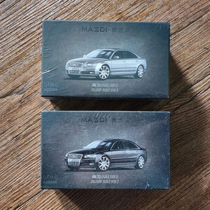 Massdi 1/64 아우디 A8 D3 다이캐스트 차량