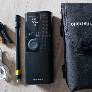 아이나비 HUB 자전거 타이어 공기주입기