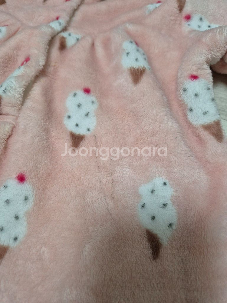 오르시떼 60사이즈 극세사 여아 잠옷 외 겨울 용품 일괄판매--1