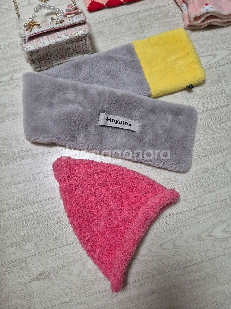 오르시떼 60사이즈 극세사 여아 잠옷 외 겨울 용품 일괄판매--2