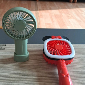 휴대용 선풍기 2개 세트