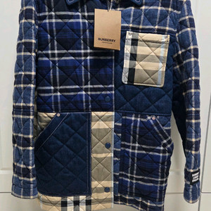 버버리 던스비 패치워크 여성용 퀄팅쟈켓 S 사이즈 새제품(66사이즈)