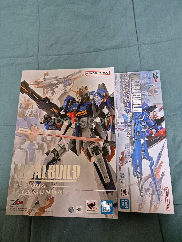 메탈빌드 제타건담+하이퍼 메가런처 미개봉 팝니다--0