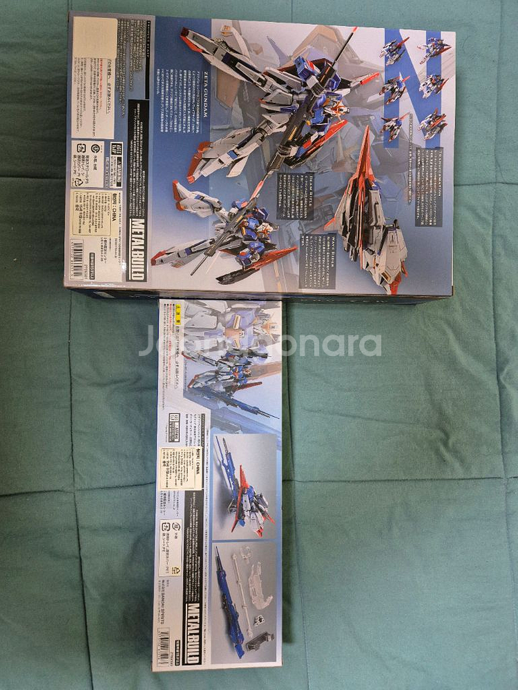 메탈빌드 제타건담+하이퍼 메가런처 미개봉 팝니다--1