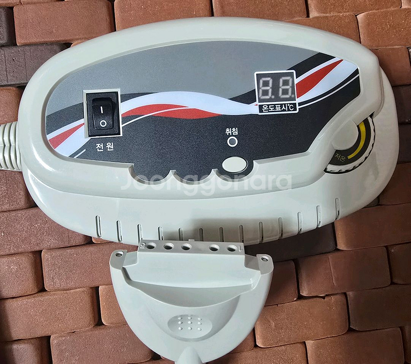 맥섬석 온도조절기 새제품--0