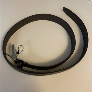 유니클로 이탈리안 레더 스티치 벨트 L