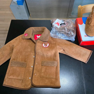 베베드피노 무스탕110.모자.부츠150일괄