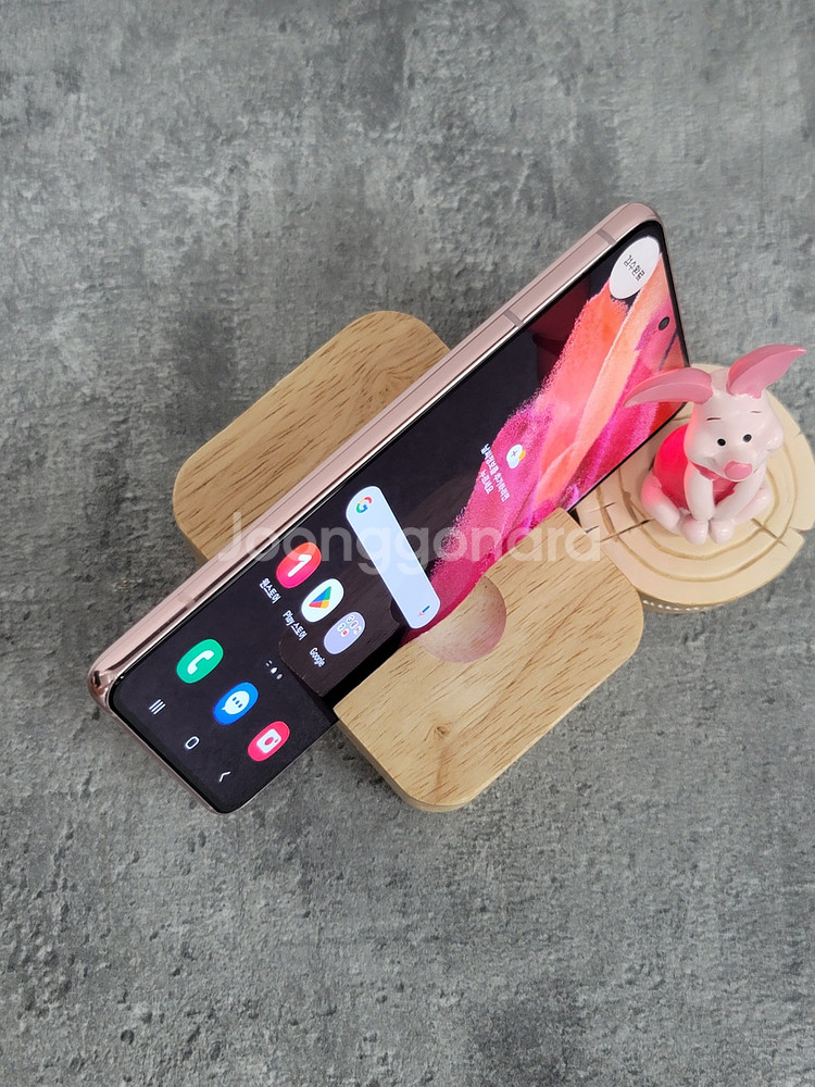 행사 갤럭시S21 핑크 판매해요 중고폰 G991--5