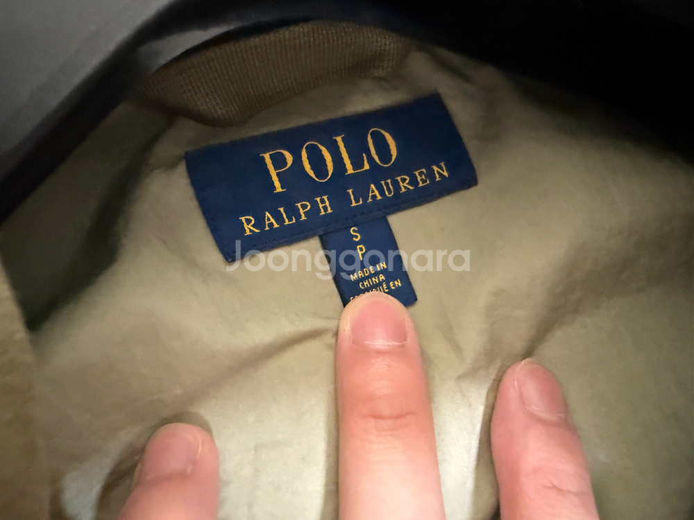 폴로 랄프로렌 소령 야상 S사이즈 판매합니다--1