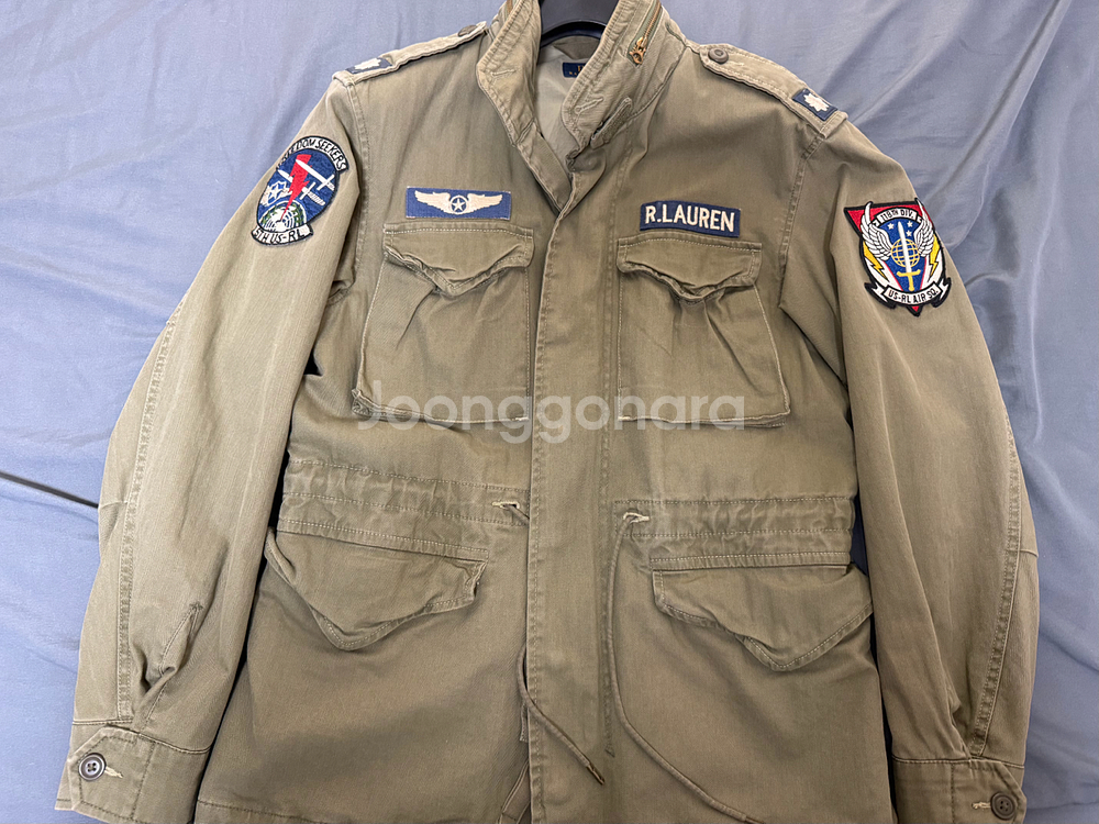 폴로 랄프로렌 소령 야상 S사이즈 판매합니다--0