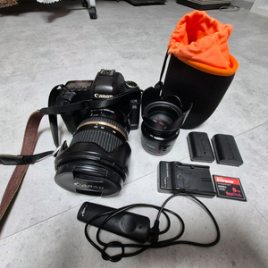 캐논 5d mark2 + 탐론 2470 + 50.8렌즈 + 악세