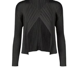 이세이미야케 플리츠플리즈 가디건 11월 먼슬리 가디건 블랙 3사이즈