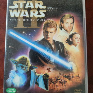 영화 DVD 스타워즈 에피소드2 클론의 습격