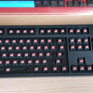 앱코 해커 K660M 이색사출 PBT 체리 키보드 블랙 (저소음 적축)