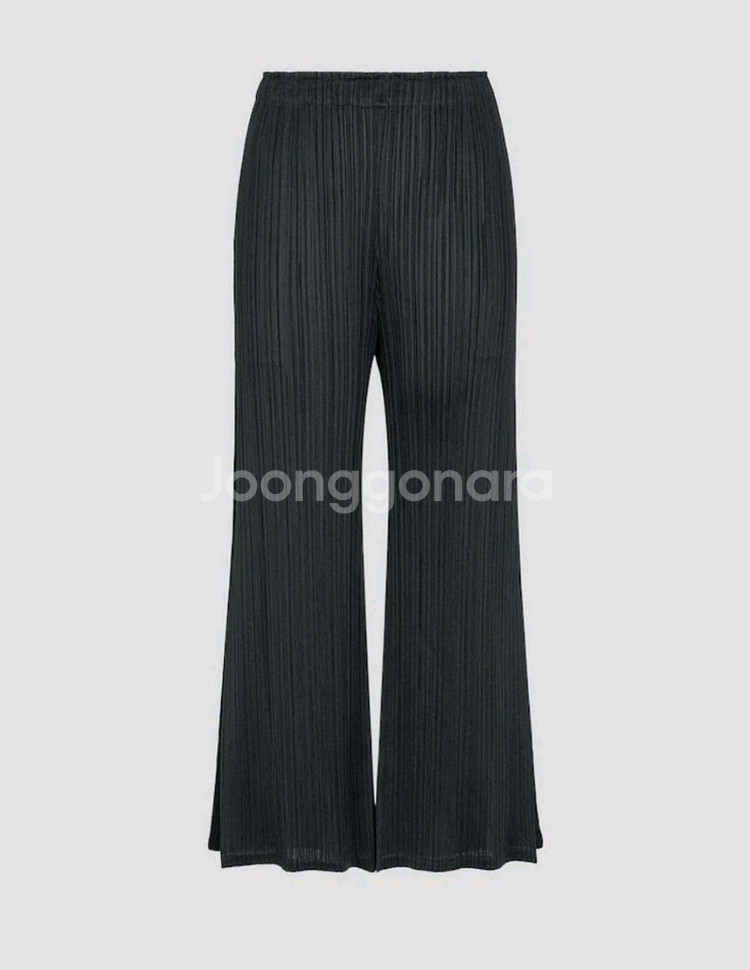 이세이미야케 플리츠플리즈 바지 3월 먼슬리 팬츠 챠콜 3사이즈--0