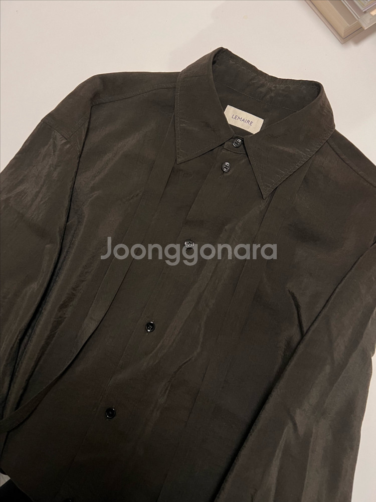 르메르 드라이실크 셔츠--3