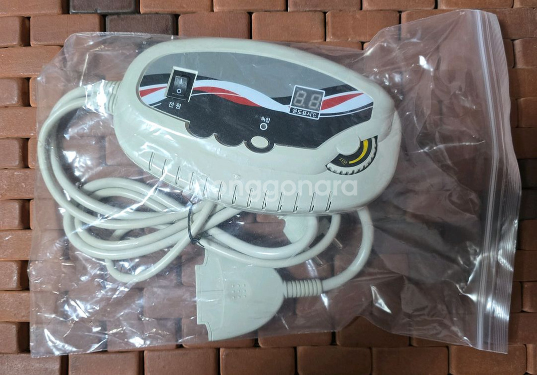 맥섬석 온도조절기 새제품--1