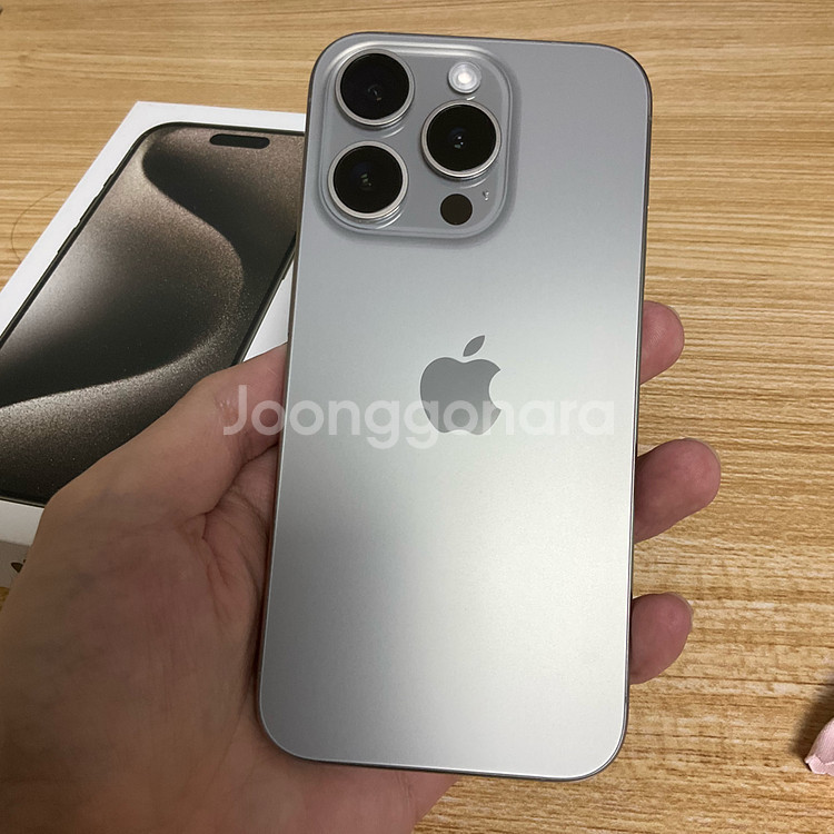 아이폰 15 프로 128gb 미국판 카메라무음--0
