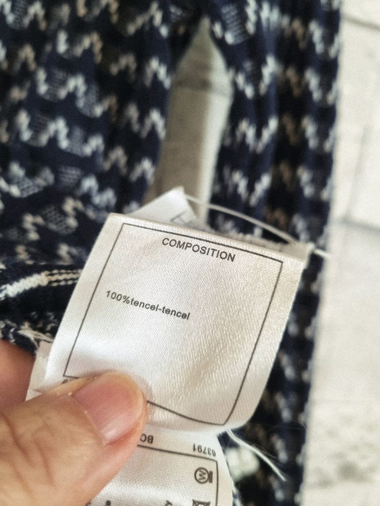 텐셀100%네이비 니트--7