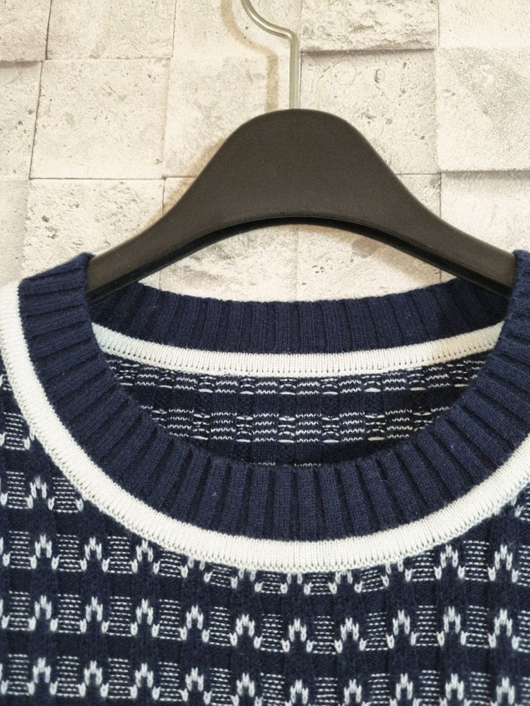 텐셀100%네이비 니트--5