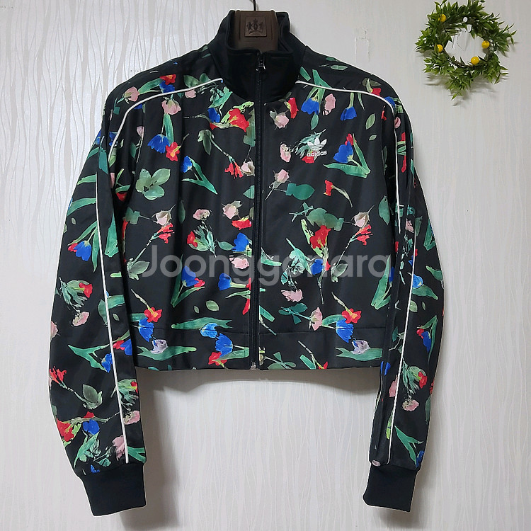 새옷 아디다스 벨리스트 플로럴 크롭 져지 트랙 재킷 자켓 66--3