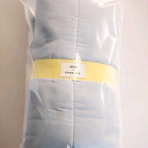 스타벅스 e-프리퀀시 MSGM 블랭킷 스카이블루 담요 굿즈 완성품 미개봉